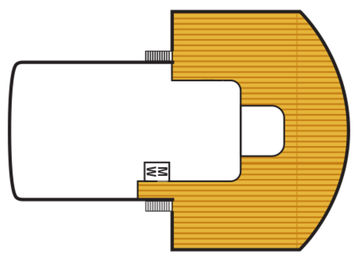 Ship Interior & Deck Plans on Seabourn Pursuit